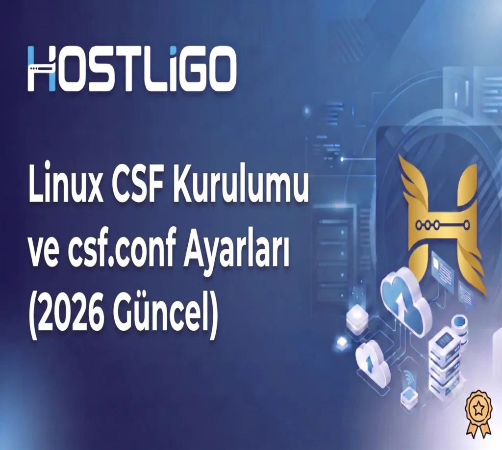 Linux CSF Kurulumu ve csf.conf Ayarları (2026 Güncel)